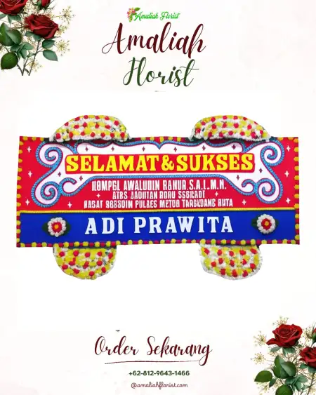 Papan Bunga Ucapan Selamat Sukodono